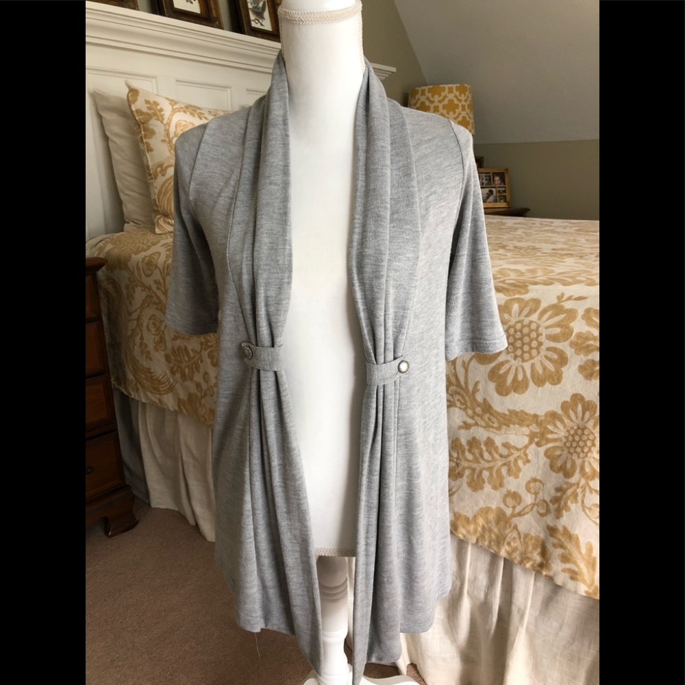 Pretty Good Brand Short Sleeve Open Cardigan